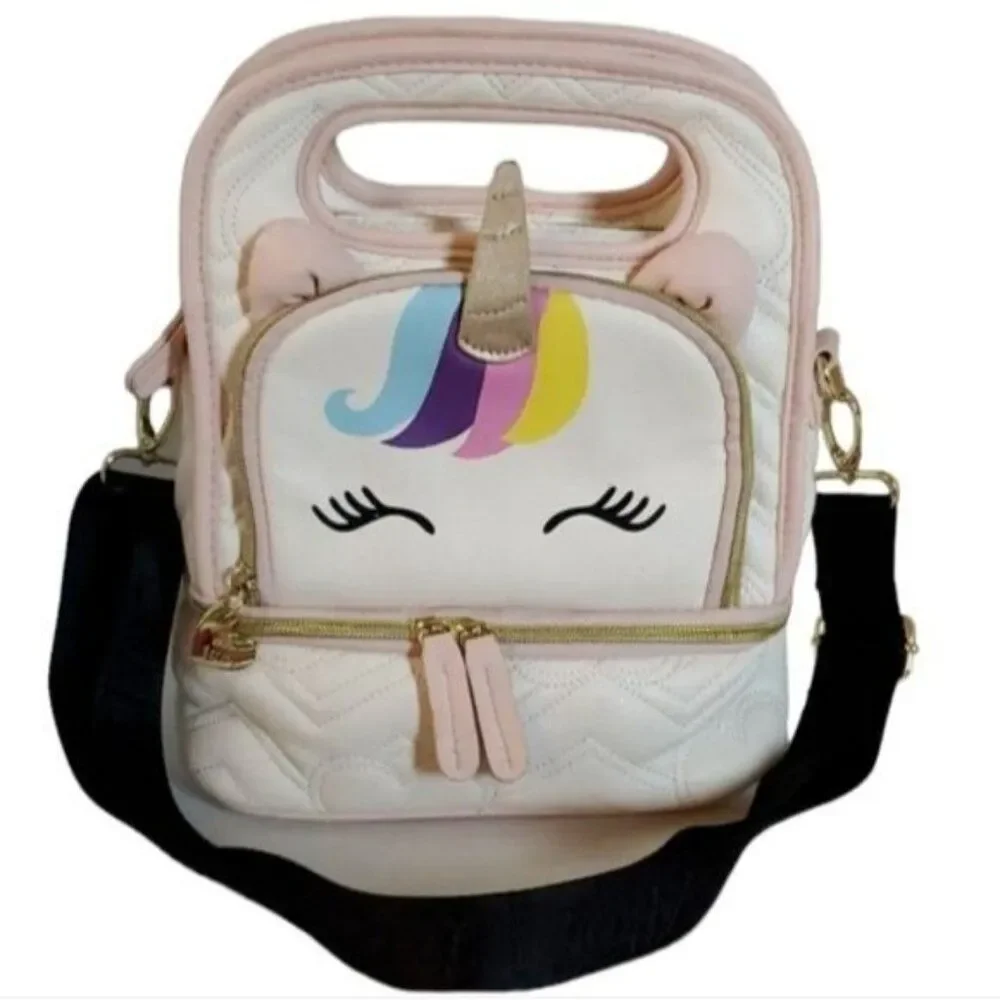 Betsey Johnson Unicorn Insulated Food Bag Lunch Dinner Snack Carrier
